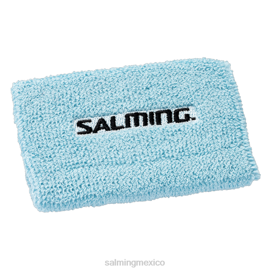 accesorios Salming pulsera media turquesa/blanco hombres 66NF836