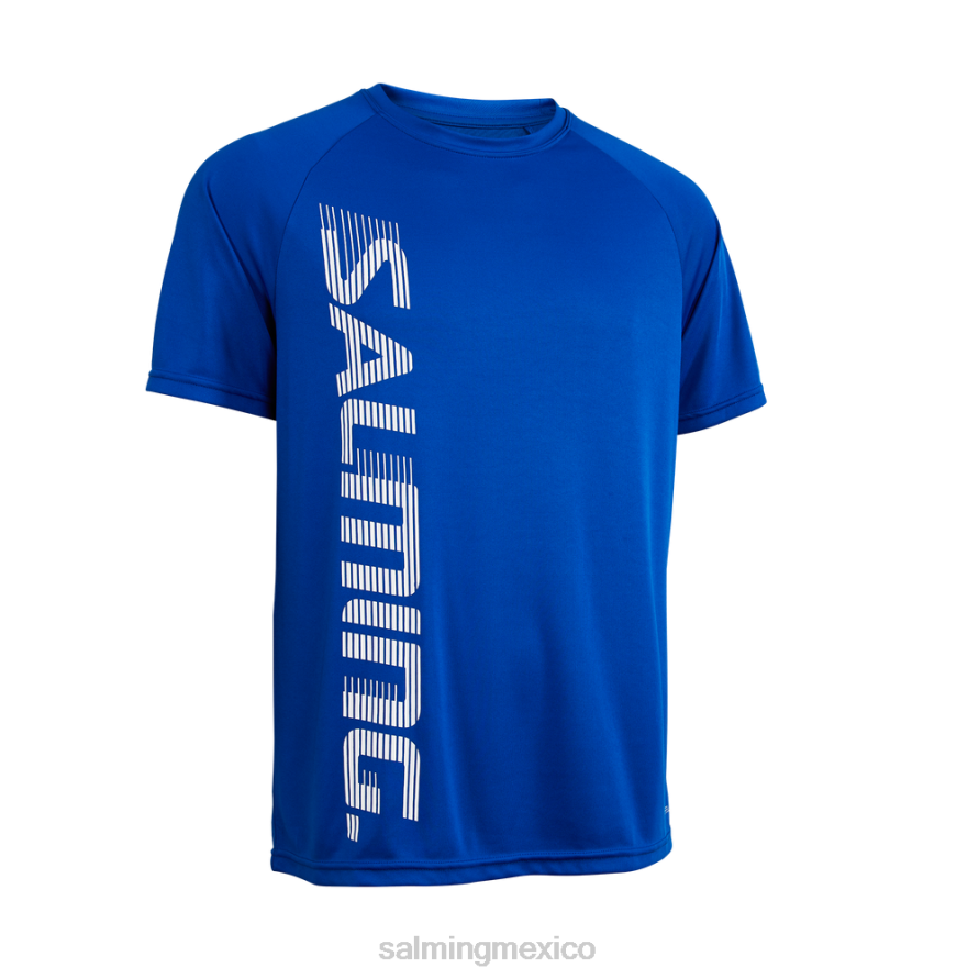 vestir Salming camiseta de entrenamiento 2.0 azul real hombres 66NF813