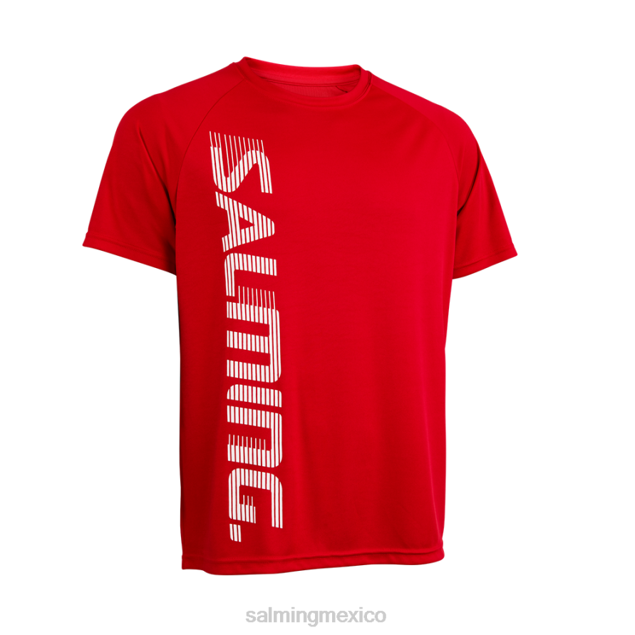 vestir Salming camiseta de entrenamiento 2.0 rojo hombres 66NF814