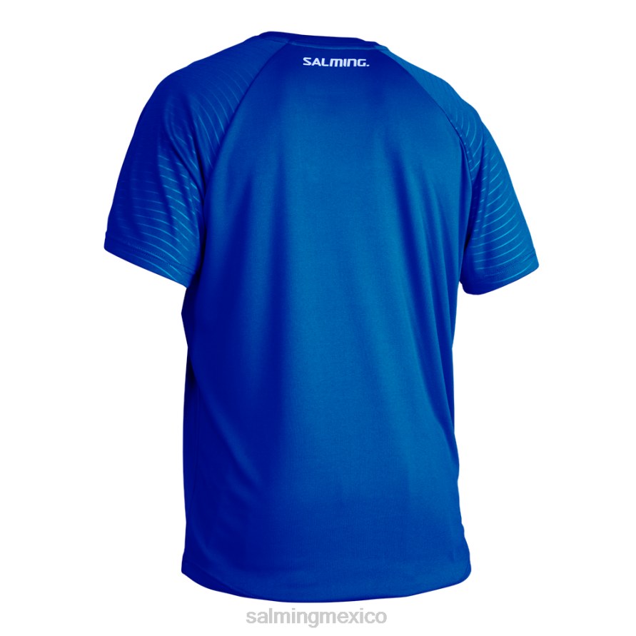 vestir Salming camiseta de juego de granito azul real hombres 66NF87