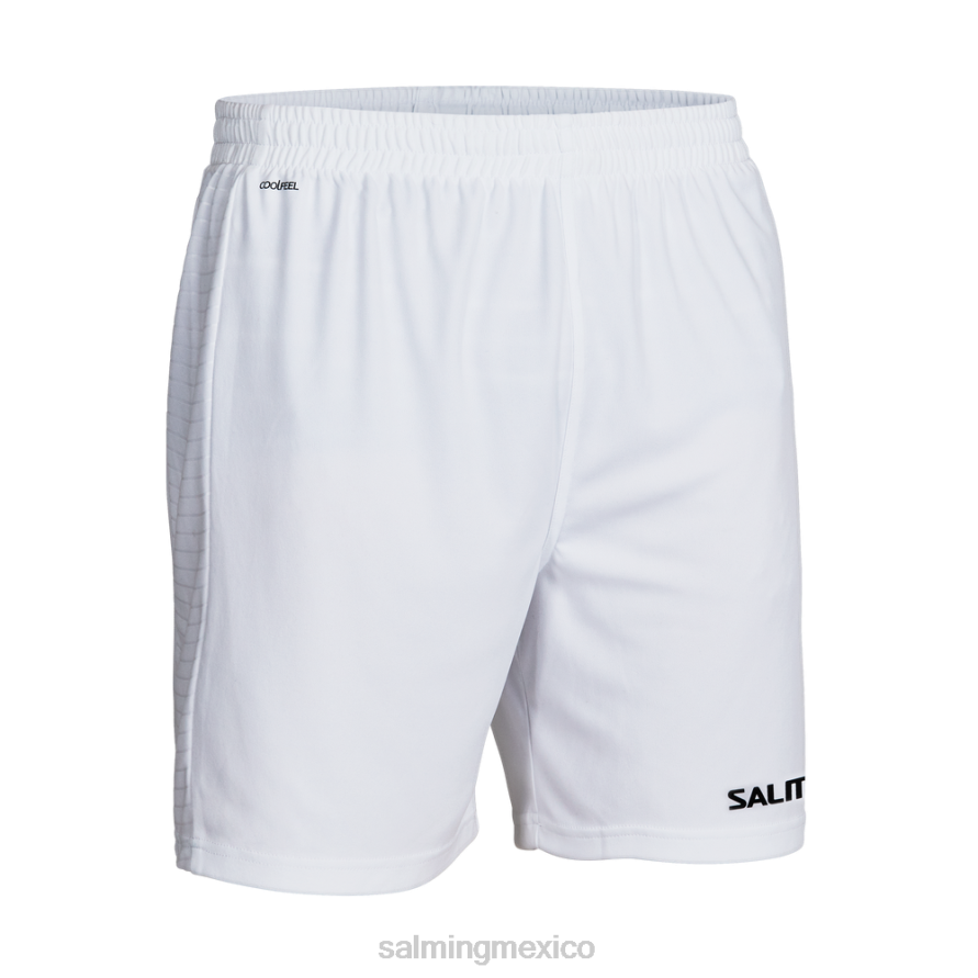 vestir Salming pantalones cortos de juego de granito blanco hombres 66NF810