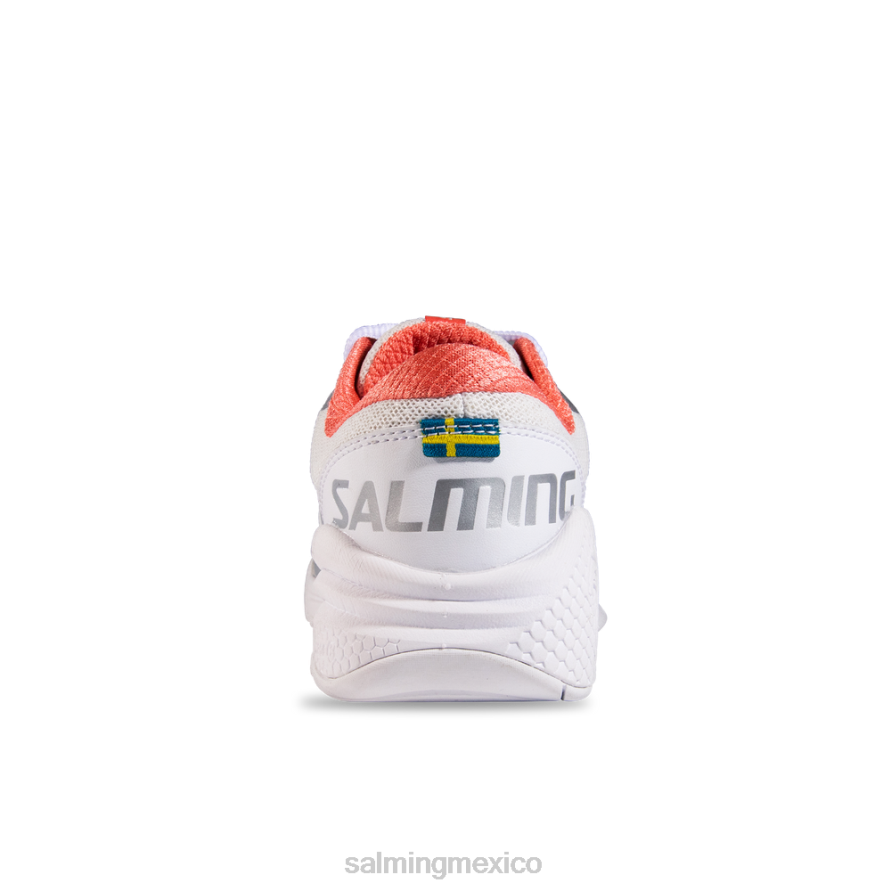 zapatos Salming retroceso kobra blanco/coral mujer 66NF853