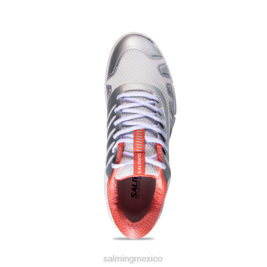 zapatos Salming retroceso kobra blanco/coral mujer 66NF853